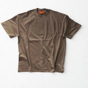 REMERA BOXY FRAME MIDWAY - BROWN