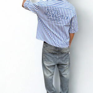 CAMISA BOXY SAMBAL  SKY BLUE